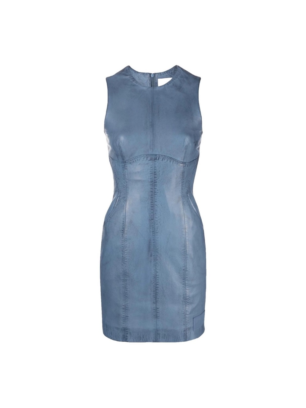 REMAIN Leather mini dress